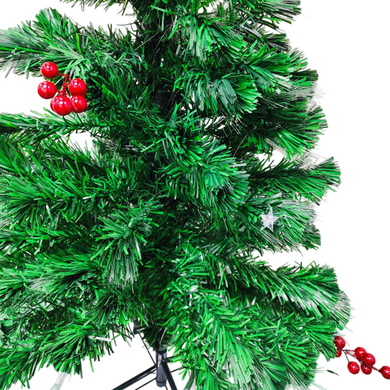 0213002-4 Χριστουγεννιάτικο δέντρο στολισμένο με φωτάκια 1.50cm- Christmas tree - Image 5