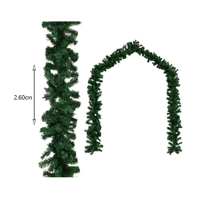 0213003-1 Χριστουγεννιάτικη Γιρλάντα 2.60m - Christmas garland - Image 4