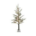 Χριστουγεννιάτικο Δέντρο Φωτιζόμενο Χιονισμένο με Κουκουνάρια IP44 Αδιάβροχο 450 LED 1.60m - Christmas Tree with Lights - Image 2