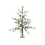 Χριστουγεννιάτικο Δέντρο Φωτιζόμενο Χιονισμένο με Κουκουνάρια IP44 Αδιάβροχο 1.30m 75led -Christmas Tree - Image 2