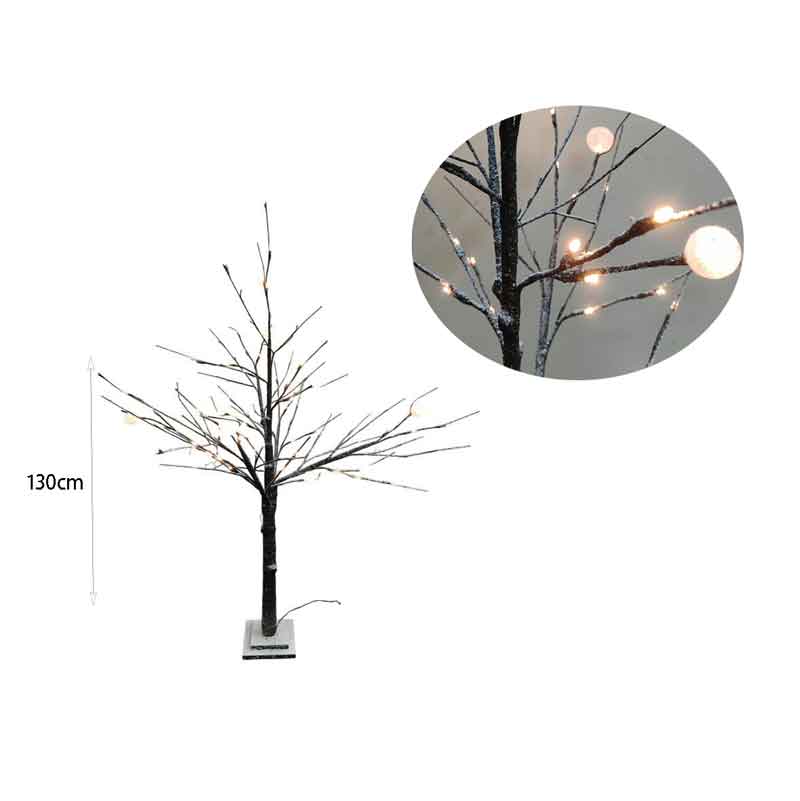 0280003-2 Χριστουγεννιάτικο Δέντρο Κλαδιά Φωτιζόμενο IP44 Αδιάβροχο 1.30m 64led - Christmas Tree - Image 3