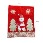 Χριστουγεννιάτικη Μαξιλαροθήκη Χιονάνθρωπος 54x60cm – Christmas Cushion Cover Snowman - Image 2