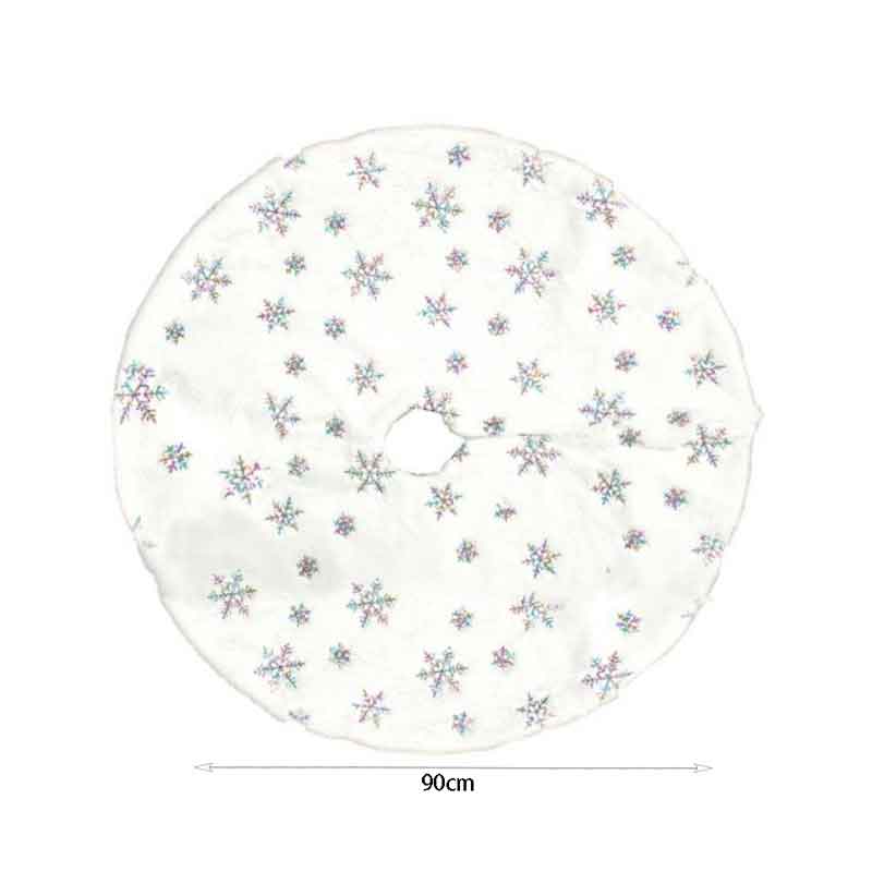 0281012-1 Χριστουγεννιάτικη ποδιά για το δέντρο - Christmas tree skirt - Image 4