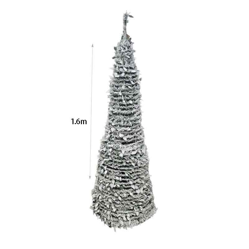 0288003 Χριστουγεννιάτικο Δέντρο Χιονισμένο Κωνικό 160cm - Snowy Cone Christmas Tree - Image 2