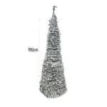 Χριστουγεννιάτικο Δέντρο Χιονισμένο Κωνικό 190cm - Snowy Cone Christmas Tree - Image 2