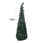 Χριστουγεννιάτικο Δέντρο Κωνικό Πράσινο 155cm - Green Cone Christmas Tree - Image 2