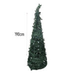 Χριστουγεννιάτικο Δέντρο Κωνικό Πράσινο 190cm - Green Cone Christmas Tree - Image 2