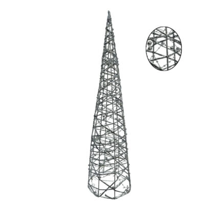 Διακοσμητικό Χριστουγεννιάτικο Δεντράκι Με Φωτάκια 81cm - Decorative Christmas Tree with Lights