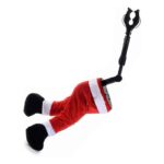 Χριστουγεννιάτικο στολίδι Δέντρου Πόδια Άγιου Βασίλη - Moving Santa Legs - Image 4