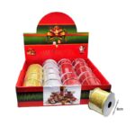 Χριστουγεννιάτικη κορδέλα 5cm*2.7m  – Christmas ribbon - Image 2