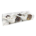 Χριστουγεννιάτικα στολίδια κουκουνάρια & πουλάκια - Christmas deco