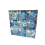 Σετ Χριστουγεννιάτικες Μπάλες 9τμχ 7.5cm - Christmas decoration balls - Image 3