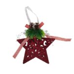 Χριστουγεννιάτικο Κρεμαστό Αστέρι 12cm – Christmas Hanging Star