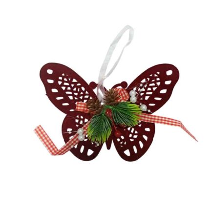 Χριστουγεννιάτικο Κρεμαστό Πεταλούδα – Christmas Hanging Butterfly