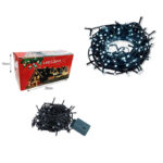 Χριστουγεννιάτικα λαμπάκια σε ψυχρό χρώμα 36m 500 LED - Christmas lights white light - Image 3