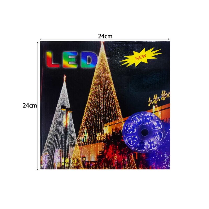 041046-1 Χριστουγεννιάτικα Φωτάκια πολύχρωμο φώς 50Μ - Christmas lights RGB light - Image 3