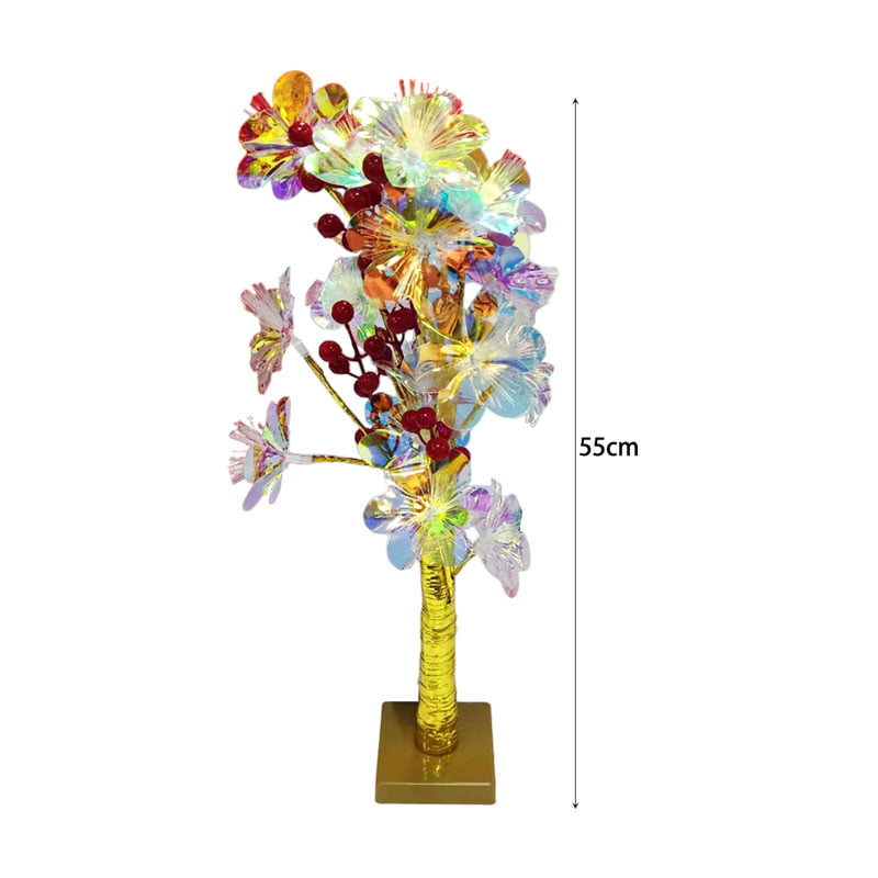 041047-1 Χριστουγεννιάτικο δεντράκι με λαμπάκια - Christmas tree with lights - Image 1