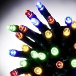 100L Χριστουγεννιάτικα Ηλιακά Λαμπάκια με Φωτοβολταϊκό Πάνελ 10m Πολύχρωμο Χρώμα -  Christmas LED lights solar RGB - Image 6