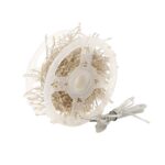 Χριστουγεννιάτικα Λαμπάκια Ηλιακά LED Θερμό Χρώμα σε Κουλούρα 500L 20m - Christmas atmosphere light string warm light solar - Image 3