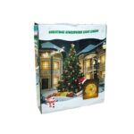 Χριστουγεννιάτικα Λαμπάκια Ηλιακά LED Θερμό Χρώμα σε Κουλούρα 500L 20m - Christmas atmosphere light string warm light solar - Image 4