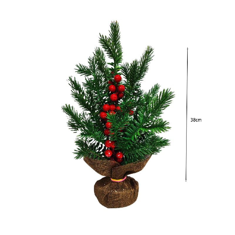 042010-1 Χριστουγεννιάτικο δεντράκι 38cm - Christmas tree 38cm - Image 2