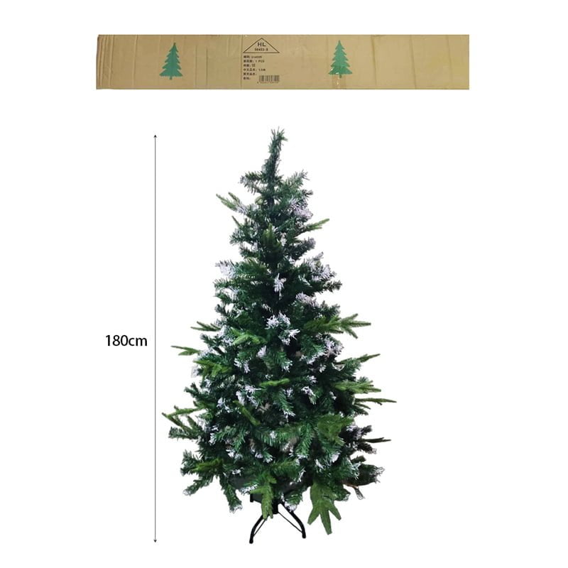 043006 Χριστουγεννιάτικο δέντρο Πράσινο 180cm - Christmas Tree - Image 2