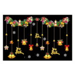 Χριστουγεννιάτικα Αυτοκόλλητα για Τζάμια σε Διάφορα Σχέδια - Christmas Stickers for Windows in Various Designs - Image 3