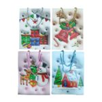 Χριστουγεννιάτικη σακούλα 32x26cm 12τμχ - Christmas bag 12pcs - Image 2