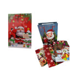 Χριστουγεννιάτικη σακούλα σε διάφορα σχέδια 31x40cm 12 τεμάχια - Christmas bag
