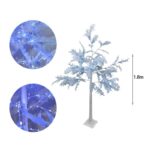 Led Φωτιζόμενο Δέντρο Λευκό με Μπλε Φύλλα 180cm - Led Blue Tree - Image 2