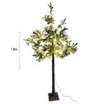 Led Φωτιζόμενο Δέντρο Ελιά με Καρπούς 180cm - Led Olive Tree - Image 4