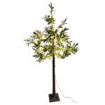 Led Φωτιζόμενο Δέντρο Ελιά με Καρπούς 180cm - Led Olive Tree