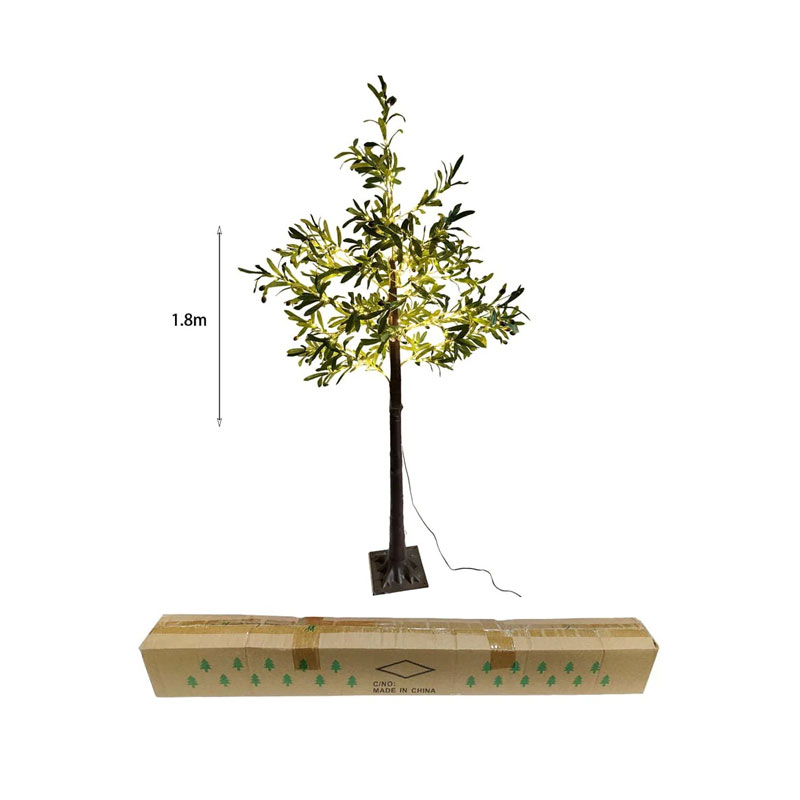 064011-2 Led Φωτιζόμενο Δέντρο Ελιά με Καρπούς 180cm - Led Olive Tree - Image 5