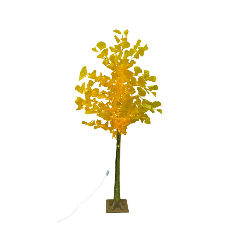 064014 Led Φωτιζόμενο Χριστουγεννιάτικο Δέντρο Χρυσό Με Θερμό Φωτισμό 1.75m - Led Christmas Tree Gold With Warm Lighting - Image 3