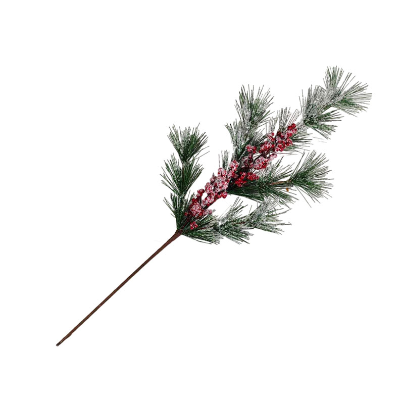 076010 Χριστουγεννιάτικο στολίδι κλαδί 63 cm- Christmas decoration - Image 1
