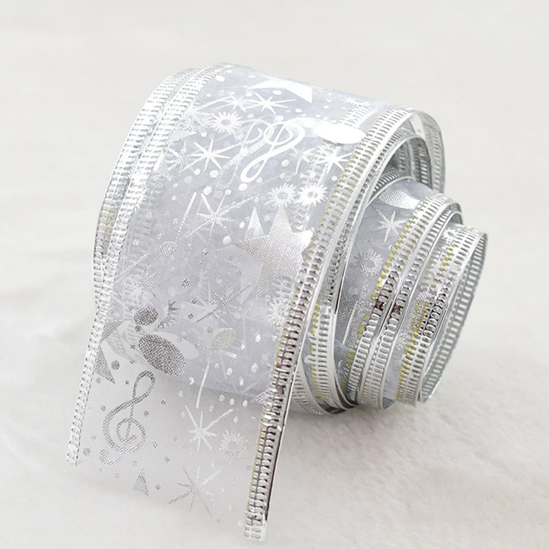 082264-2 Χριστουγεννιάτικη Κορδέλα με Ενσωματωμένο Φωτισμό 50Led 5m - Christmas Ribbon with Lighting - Image 2