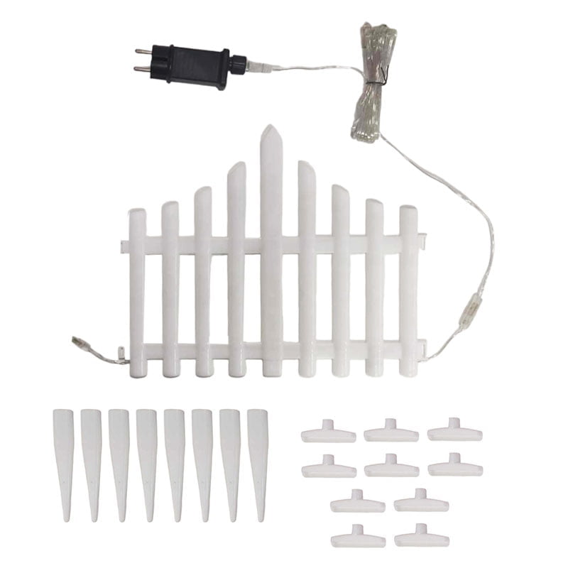 082265 Χριστουγεννιάτικα λαμπάκια φράχτης θερμό 2.7Mφώς  - Christmas fence lights warm light - Image 2