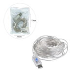 LED λαμπάκια USB με διακόπτη RGB 5Μ - LED USB color light strip RGB - Image 7