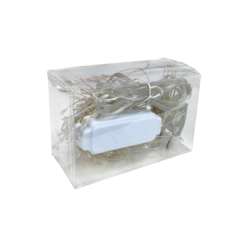 082298-3 Λαμπάκια Σε Σειρά Με Καλώδιο Χαλκού πολύχρωμο 5Μ - Color light strip RGB - Image 3