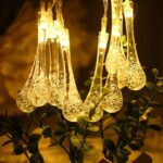 Χριστουγεννιάτικα Ηλιακά Λαμπάκια με Φωτοβολταϊκό Πάνελ 6.5m Θερμό Χρώμα - Christmas LED solar string lights warm light - Image 3