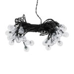 Χριστουγεννιάτικα Ηλιακά Λαμπάκια με Φωτοβολταϊκό Πάνελ 6.5m Πολύχρωμα Χρώμα - Christmas LED solar string lights RGB - Image 5