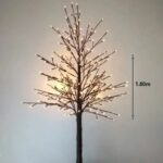 Led Φωτιζόμενο Χριστουγεννιάτικο Δέντρο Με 300Led Ψυχρό Φωτισμό 1.80m - Chistmas LED tree Cool Lighting - Image 3