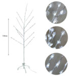 Χριστουγεννιάτικο Φωτιζόμενο Δέντρο Διακοσμητικό με 66 LED Ψυχρό Χρώμα 1.5m - Christmas decorative tree white light - Image 8