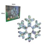 Χριστουγεννιάτικο Διακοσμητικό LED Νιφάδα Χιονιού 45x45cm Ψυχρός Φωτισμός - Christmas Lights - Image 3