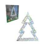 Χριστουγεννιάτικο Διακοσμητικό LED Δέντρο – 41x36cm Θερμός Φωτισμός - Christmas Lights