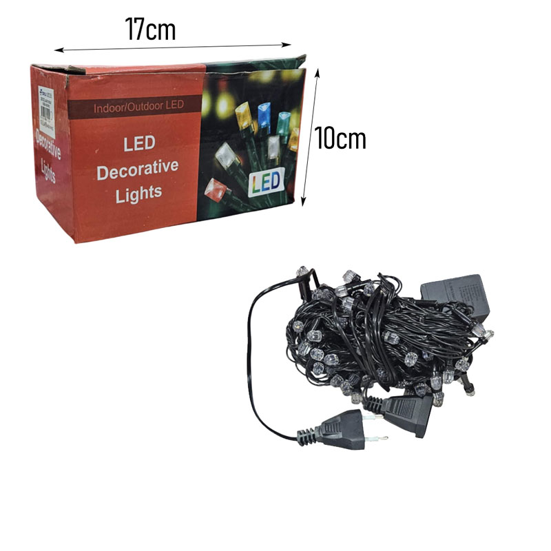 082360-1 Χριστουγεννιάτικα Λαμπάκια LED 20m με 200 Λαμπάκια με Λευκό/Ψυχρό Χρώμα- LED Decorative Lights - Image 3