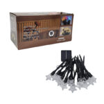 Ηλιακά Φωτάκια LED Αστεράκια Κίτρινο/Θερμό Φως - Solar LED String Lights