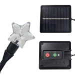 Ηλιακά Φωτάκια LED Αστεράκια Κίτρινο/Θερμό Φως - Solar LED String Lights - Image 2