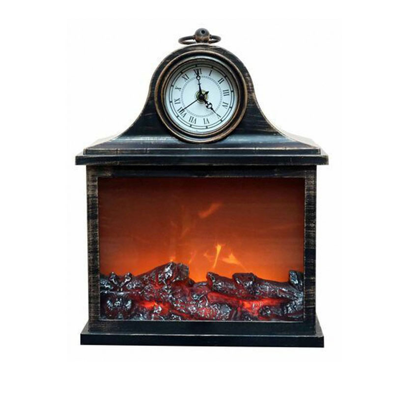 094013-1 Διακοσμητικό Φωτιστικό Τζάκι - Led Fireplace Lantern SP-12 - Image 1