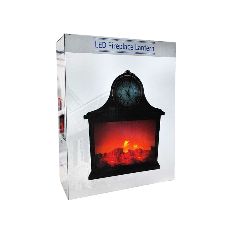 094013-4 Διακοσμητικό Φωτιστικό Τζάκι - Led Fireplace Lantern SP-12 - Image 5